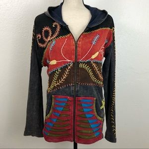 Rising International Patchwork Jacket